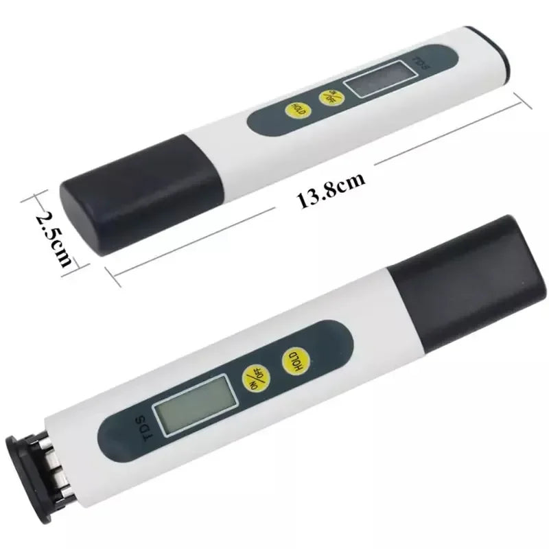 ADVANCED™ High Accuracy Digital TDS Meter – Water Quality Tester Pen for RO Systems, Drinking Water, Aquariums, Hydroponics & Swimming Pools